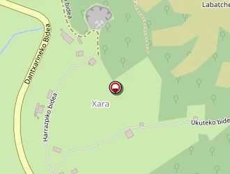 Carte de Xampi Gorosureta à Ainhoa