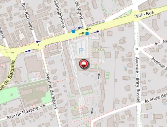 Carte de Poupin Christophe à Pau