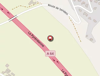 Carte de Bie-toutain à Andoins