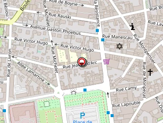 Carte de Fabienne Saubion à Pau