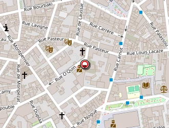 Carte de Chateau Julie à Pau