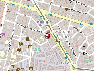 Carte de Le Commodore à Marseille