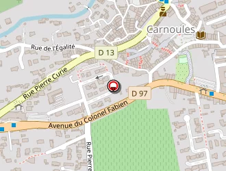 Carte de Ass Reg Des Cheminots Amis Du Rail à Carnoules