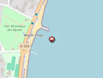 Carte de Lou Trelus à Sainte-maxime