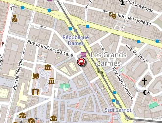 Carte de La Bohémia à Marseille