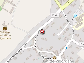 Carte de Champagne Tp à Lafitte-vigordane