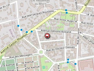 Carte de Bureau 64 à Pau