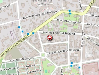 Carte de Cirfa De Pau à Pau