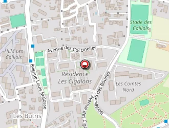 Carte de Bk Services à Marseille