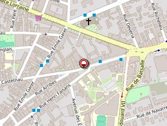 Carte de Centre De Musiques Actuelles à Pau