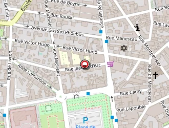 Carte de Maison Du Diag à Pau