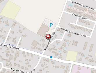 Carte de Amicale Sportive Idron Lee à Idron