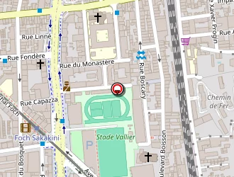 Carte de Garage Avon à Marseille