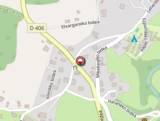 Carte de Alba Mendia à Sare