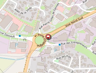 Carte de Cafés Charmes à Lons