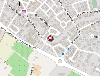 Carte de Corin'coiff à Portiragnes