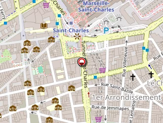 Carte de Espace Liberte à Marseille