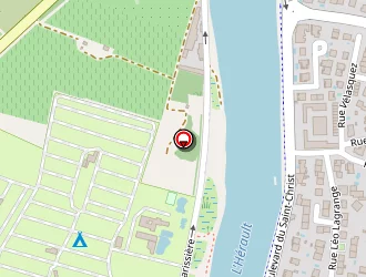 Carte de Camping La Canotte à Agde