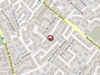 Carte de Pôle Emploi Agde à Agde