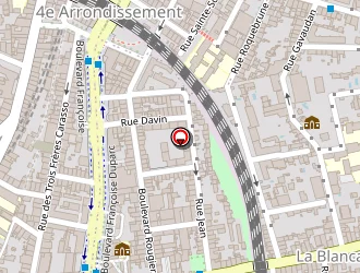 Carte de L'espace N à Marseille