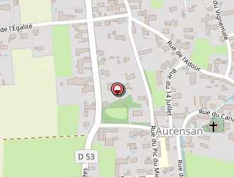 Carte de Eperon (earl) à Aurensan