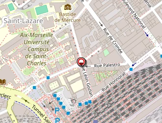 Carte de Europcar à Marseille