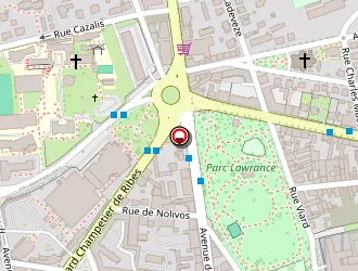 Carte de Secours Catholique à Pau