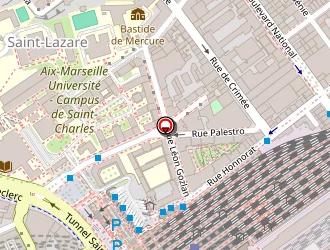 Carte de Holiday Inn Express à Marseille