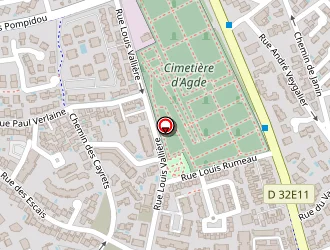 Carte de Malabiau Aude à Agde