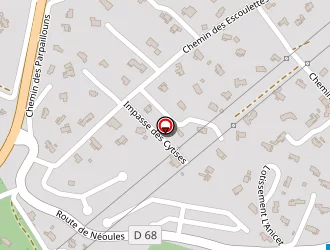 Carte de Mairie Services Techniques à Rocbaron