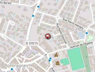 Carte de Couzinet Anne à Portiragnes