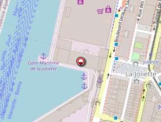 Carte de Joliette Express à Marseille