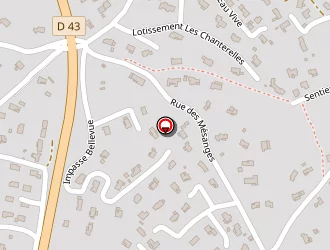 Carte de Les Pierres De Jadis à Rocbaron