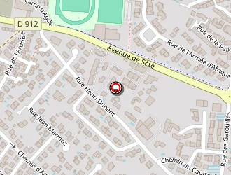 Carte de Friberg à Agde