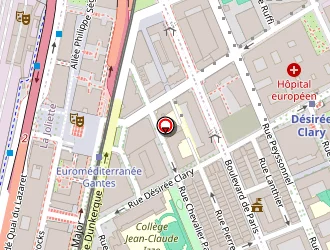 Carte de La Poste à Marseille