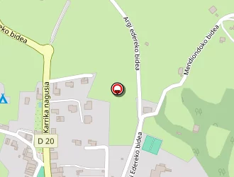 Carte de Fronton Et Boucle De La Chapelle à Ainhoa