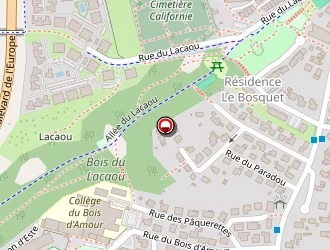 Carte de Pinat Cédric à Billère