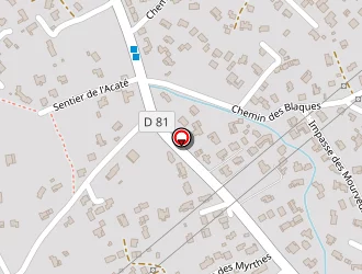 Carte de La Poste à Rocbaron