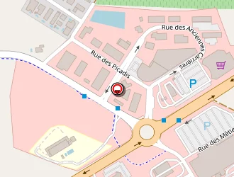 Carte de Mcdonald's à Colombiers