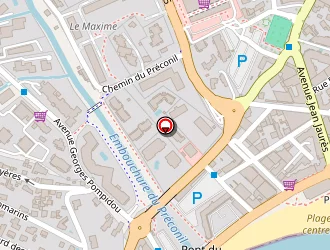 Carte de Maxime Depannage à Sainte-maxime