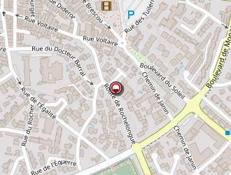 Carte de Planet'coiffure à Agde