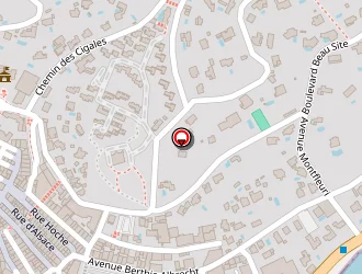 Carte de La Cigale à Sainte-maxime