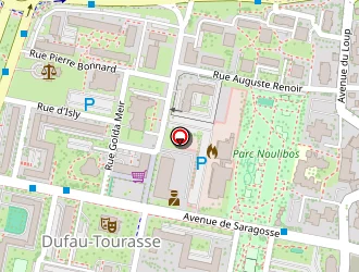 Carte de Béatrice Coiffure à Pau