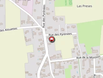 Carte de Jaussaud à Aurensan