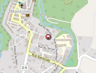 Carte de L'apostrophe à Montolieu