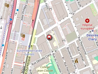 Carte de Urbat à Marseille