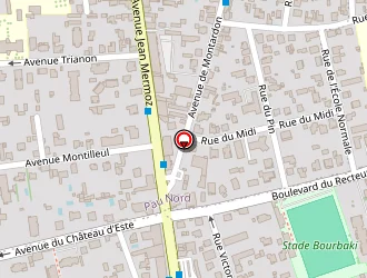 Carte de Esthetic Center Coreva à Pau