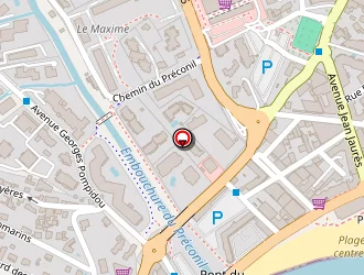 Carte de O Pin Cho à Sainte-maxime