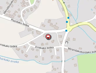 Carte de G.e.p.s. (gestion Eaux Pompage Service) à Sare