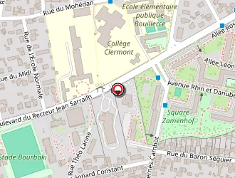 Carte de Sarrailh à Pau